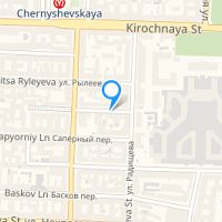 View map: St.Petersburg, hostel "Assol", Grodnenskij pereulok 11