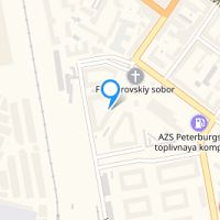 View map: St.Petersburg, hostel "Chemistry Hostel", Poltavskij proezd 2 lit A