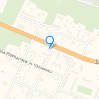 View map: St.Petersburg, hostel "Granit", Sankt-Peterburgskoe shosse 116